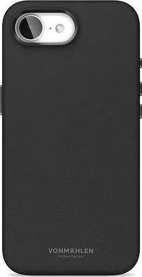Produktbild von Vonmählen iPhone 16e, Soft Silicone Case - Schutzhülle aus Silikon, MagSafe kompatibel, Black Handyhülle