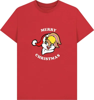 Produktbild von Looney Tunes - T-Shirt für Herren/Damen Uni, weihnachtliches Design PN1863 (S) (Rot)