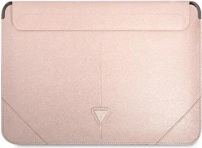Produktbild von Guess Ärmel Gucs16Psatlp 16 Rosa/Pink Saffiano Dreieck Logo