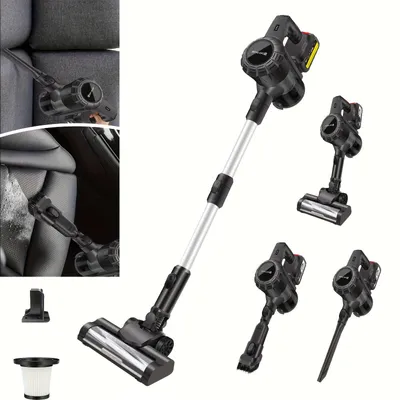 Immagine prodotto di Aspirapolvere a batteria - Aspirapolvere per pavimenti - Aspirapolvere portatile - Aspirapolvere senza filo - Aspirapolvere 3-in-1