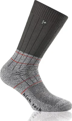 Immagine prodotto di ROHNER Fibre High Tech calze da trekking grigio 44-46