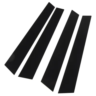 Image de Fenêtre Colonne Post Trim,Colonne B Molding Trim,Glossy Black Pillar Posts Cache,Colonne B Cache,Fenêtre latérale Molding Cache,Porte Fenêtre Colonne Posts Trim