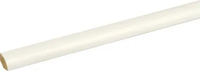 Produktbild von Viertelstab weiß 2400 x 14 x 14 mm