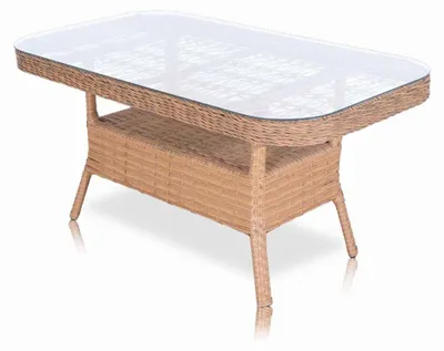 Produktbild von Hochwertiges Rattan Set Garten Möbel Sofagarnitur 7 tlg. Tisch Sessel