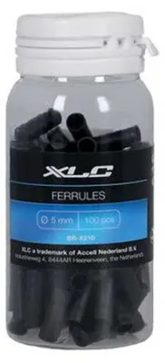 Produktbild von XLC Endkappen für Bremszugaußenhüllen BR-X210 schwarz