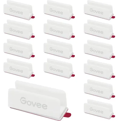 Zdjęcie produktu dla Govee Neon Rope Light 2 Mounting Brackets (20 pcs) white
