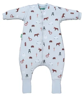 Productafbeelding van Slaapzak voor baby's met voetjes en afneembare mouwen (2,5 Tog)