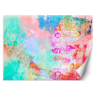 Produktbild von FOTOTAPETE Bunte Abstrakt 450x315 cm VLIES Tapete Wandtapete Wandbilder Wanddekoration Design Wohnzimmer Schlafzimmer Flur Büro Küche
