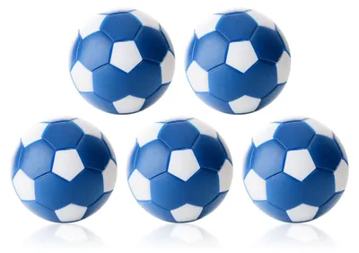 Produktbild von Kickerball WINSPEED-5-er Set-blau/weiß