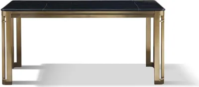 Immagine prodotto di Tavolo da pranzo di design sala da pranzo soggiorno tavoli di design 160x80cm acciaio inox