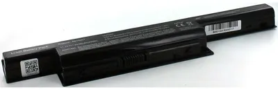 Produktbild von Akku für Acer BT.0060G.001 Li-Ion 10,8 Volt 4400 mAh schwarz.
