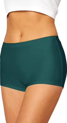 Image de Merry Style Short de bain pour femmes Caleçon de bain Maillot de bain Bas de bikini Short de natation L23L1 (Vert foncé (70031), 58)