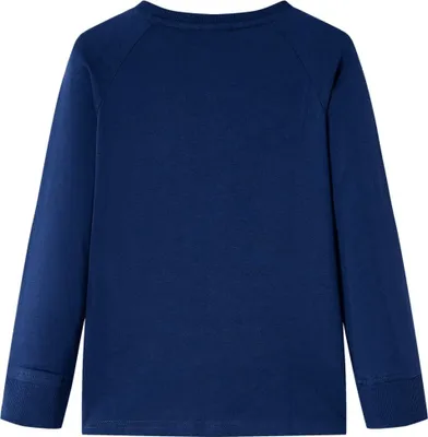 Immagine prodotto di vidaXL Camicia a maniche lunghe per bambini blu navy 116