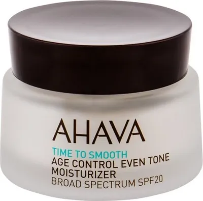 Image de AHAVA Age Control Even Tone Moisturizer, Day Cream, Women, Face, Neck, Anti-Aging, Anti-wrinkle cream, Hydrating, Moisturizing, 50 ml, Jar