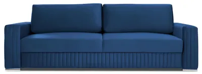 Immagine prodotto di Divano 3 posti divano design imbottitura tessuto moderno funzione letto tre posti