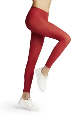 Produktbild von FALKE Damen Leggings Pure Matt 50 DEN W Le halb-Blickdicht einfarbig 1 Stück, Ro
