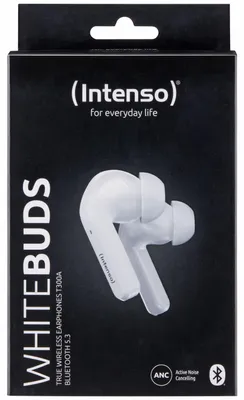 Immagine prodotto di Intenso White Buds T302A Cuffie True Wireless Stereo (TWS) In-ear Chiamate/Musica/Sport/Tutti i giorni USB Type-C Bluetooth