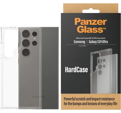 Zdjęcie produktu dla PanzerGlass ® HardCase Transparent Samsung Galaxy S24 Ultra, Pokrowiec, Samsung, Samsung - Galaxy S24 Ultra, Przezroczysty