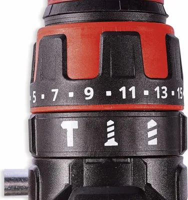 Obrázok produktu pre Einhell TE-CD 18/48 Li-i, Pištoľová vŕtačka, Čierna, Červená, 1500 ot/min, 1 cm, 400 ot/min, 1500 ot/min