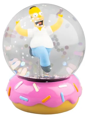 Produktbild von Grupo Erik Die Simpsons Schneekugel Merch Geschenke