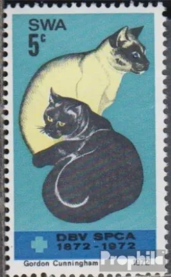 Produktbild von Briefmarken Namibia - Südwestafrika 1972 Mi 367 (kompl.Ausg.) gestempelt Tierschutzverein
