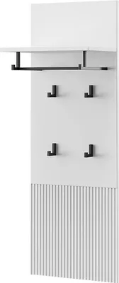 Produktbild von Wandgarderobe Vicco Eliza Weiß 43 x 120 cm, Model 56445