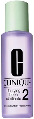 Zdjęcie produktu dla Clinique Clarifying Lotion 2, Balsam do twarzy, Kobiety, 200 ml, Skóra mieszana, Skóra sucha, Skóra tłusta, Bardzo sucha skóra, Nawilżający, Wygładzający, Butelka