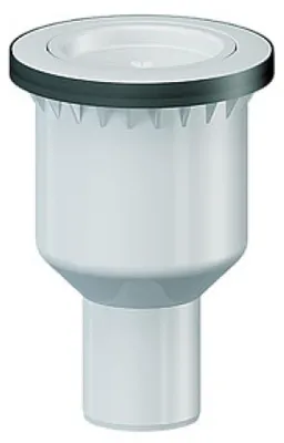 Produktbild von DALLMER Ablaufgehäuse ORIO V, DN 50, 90 mm Ablaufloch Senkrecht