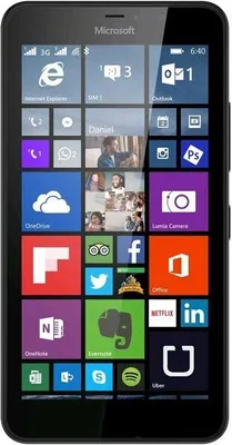 Produktbild von Microsoft Lumia 640 XL Dual-SIM Windows 8.1 8GB Smartphone schwarz (ohne Branding) - DE Ware