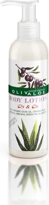 Produktbild von OLIVALOE 00169 - BODY LOTION mit Omega 3 & 6 - Körperlotion 200ml, Naturkosmetik