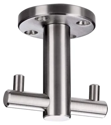 Produktbild von Drehhaken THANEE 61 x 60 mm aus gebürstetem Edelstahl