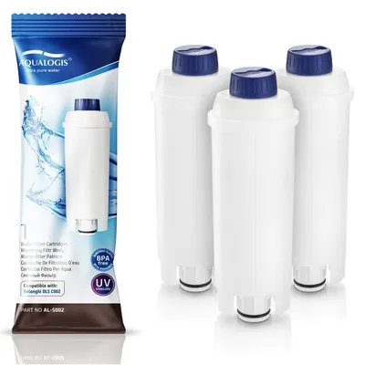 Wasserfilter für DeLonghi Kaffeemaschinen, 3 Stück
