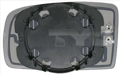 Produktbild von TYC Spiegelglas Außenspiegel Rechts für FIAT PANDA (169) Konvex Beheizbar 309-0043-1