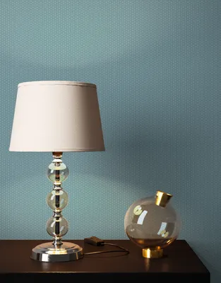 Produktbild von NEWROOM Tapete Blau Vliestapete Punkte - Punktetapete Landhaus Weiß Pünktchen Polkadot Romantisch