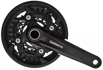 Obrázok produktu pre SHIMANO EFCMT500EX002C Kľuková sada MT500 40/30/22 zubov 175mm FC-MT500 čierna,w. KSS s pevnou osou, čierna (1 sada)
