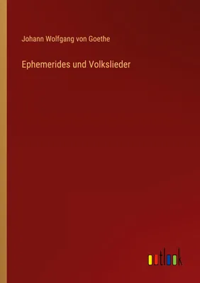 Produktbild von Ephemerides und Volkslieder