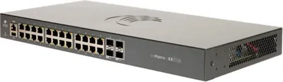 Immagine prodotto di Cambium Networks cnMatrix | EX1028 Gestito L2/L3 Gigabit Ethernet (10/100/1000) 1U Grigio