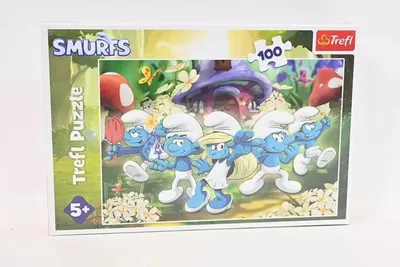 Produktbild von Puzzle 100 - Triff die Schlümpfe 16487