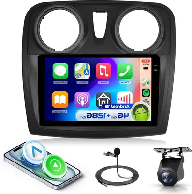 Produktbild von Autoradio – Navigationssystem – Multimedia-Player – Touchscreen-Radio – Unterhaltungsystem für das Armaturenbrett – 9-Zoll IPS-Display