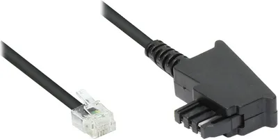 Produktbild von TAE-F Anschlusskabel für Siemens-Telekom-Telefone, Länge: 10m, Good Connections®
