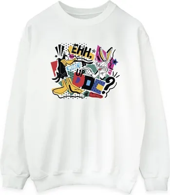 Produktbild von Looney Tunes - "What's Up Doc" Sweatshirt für Damen BI24898 (S) (Weiß)