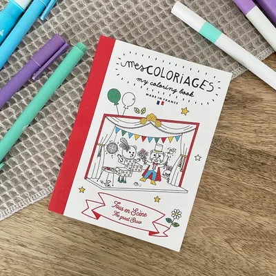 Image de Petit cahier de coloriage - Tous en scène