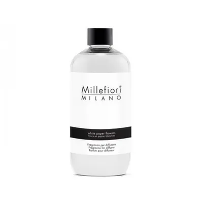Immagine prodotto di Millefiori Milano Fragrance Diffuser White Paper Flowers Refill 500 ml