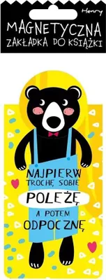 Zdjęcie produktu dla Zakładka magnetyczna. Misiek poleżę