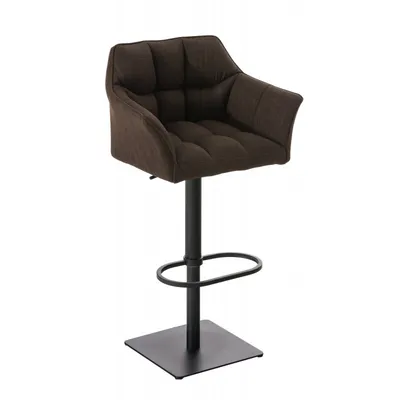 Produktbild von Barhocker Damaso B Stoff - braun