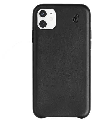 Zdjęcie produktu dla BEETLECASE, skórzane etui premium na Apple iPhone 11, czarne