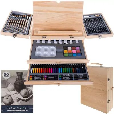 Image de Kit de peinture dans une valise 83 pcs. Maaleo 19179