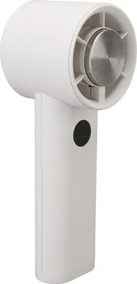 Obrázek produktu pro Přenosný malý ventilátor, bezdrátový vysokorychlostní větrný chladicí ruční ventilátor pro venkovní použití, bílý