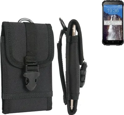 Produktbild von K-S-Trade Handyhülle kompatibel mit Ulefone Armor X Gürteltasche Holster Handytasche Gürtel Tasche Schutzhülle Robuste Handy Schutz Hülle Tasche