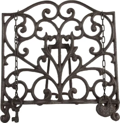 Immagine prodotto di Clayre & Eef 6Y5751 Porta Libri 27x5x27 cm in Ferro